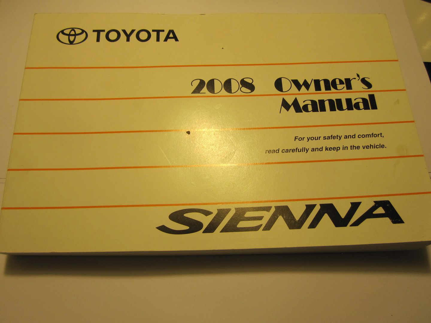 2008 toyota sienna owners manual free #5